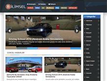Tablet Screenshot of bilimsel.org